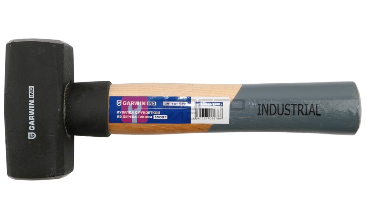  GARWIN INDUSTRIAL GHT-SW01500 Кувалда Garwin INDUSTRIAL с рукояткой из дерева гикори, 1500 г (0)