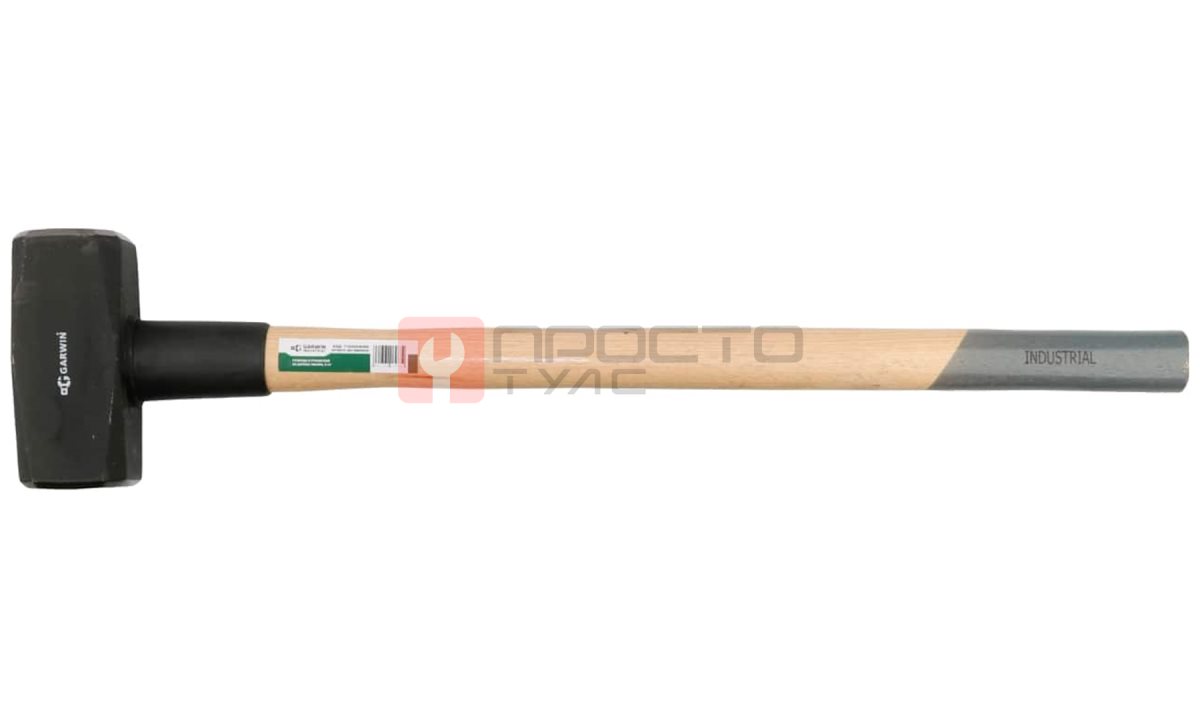  GARWIN INDUSTRIAL GHT-SW06000 Кувалда Garwin INDUSTRIAL с рукояткой из дерева гикори, 6 кг (0)