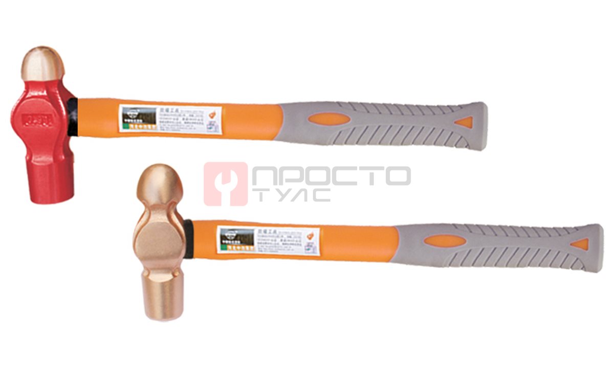  GARWIN INDUSTRIAL GSS-WG0910 Молоток с закругленным бойком искробезопасный 910гр., фиберглассовая ручка (0)