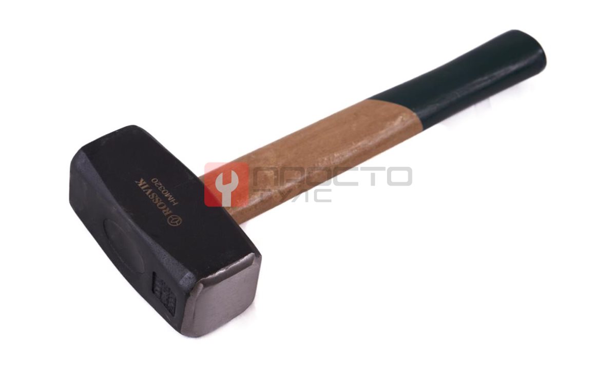  HM0320 Кувалда ROSSVIK 2,0кг с деревянной рукояткой (0)