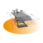 WDK-FC75W  Подъемник пневмогидравлический 0,7 тонн для мототехники (4)