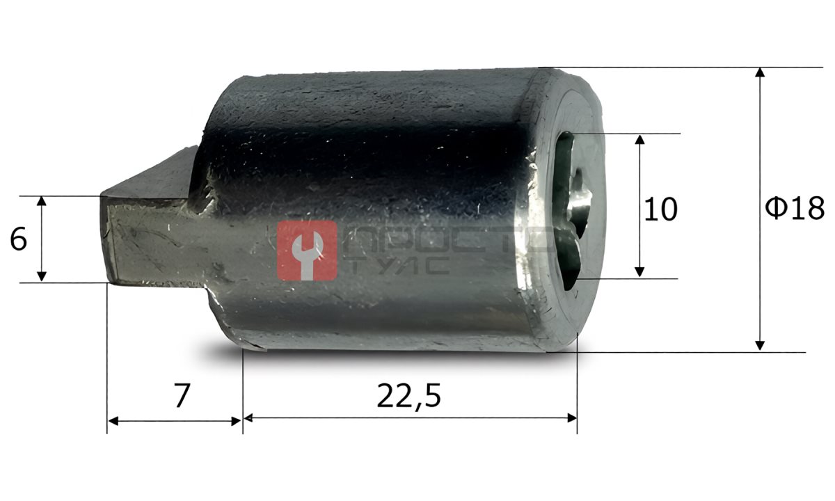  Муфта гидронасоса для подъемника (30 мм) (1)