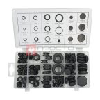  WDK-214042-2 Набор уплотнительных колец резиновых, черные, 125 шт. мни (1)