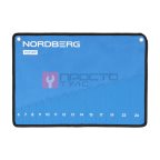 Набор ключей комбинированных 14 шт, планшет тетрон NORDBERG 10214P (6)