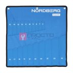  Набор ключей комбинированных 20 шт, планшет тетрон NORDBERG 10220P (7)