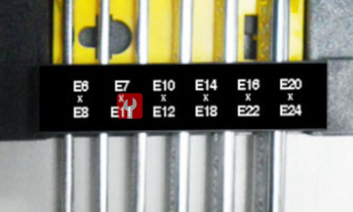  Набор накидных ключей TORX E6-E24, 6 предметов (0)