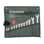  WST0622 Набор ключей комбинированных ROSSVIK 6-22мм, 12шт мни (0)