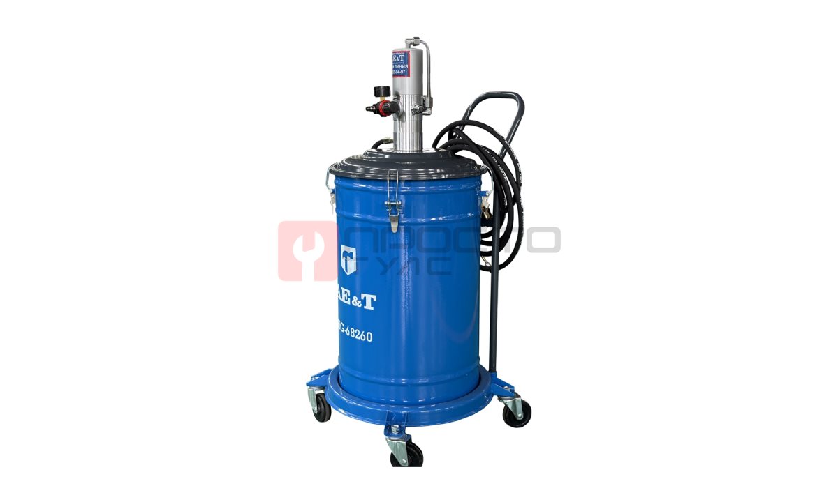 Солидолонагнетатель пневматический 60л HG-68260 AE&T (1)