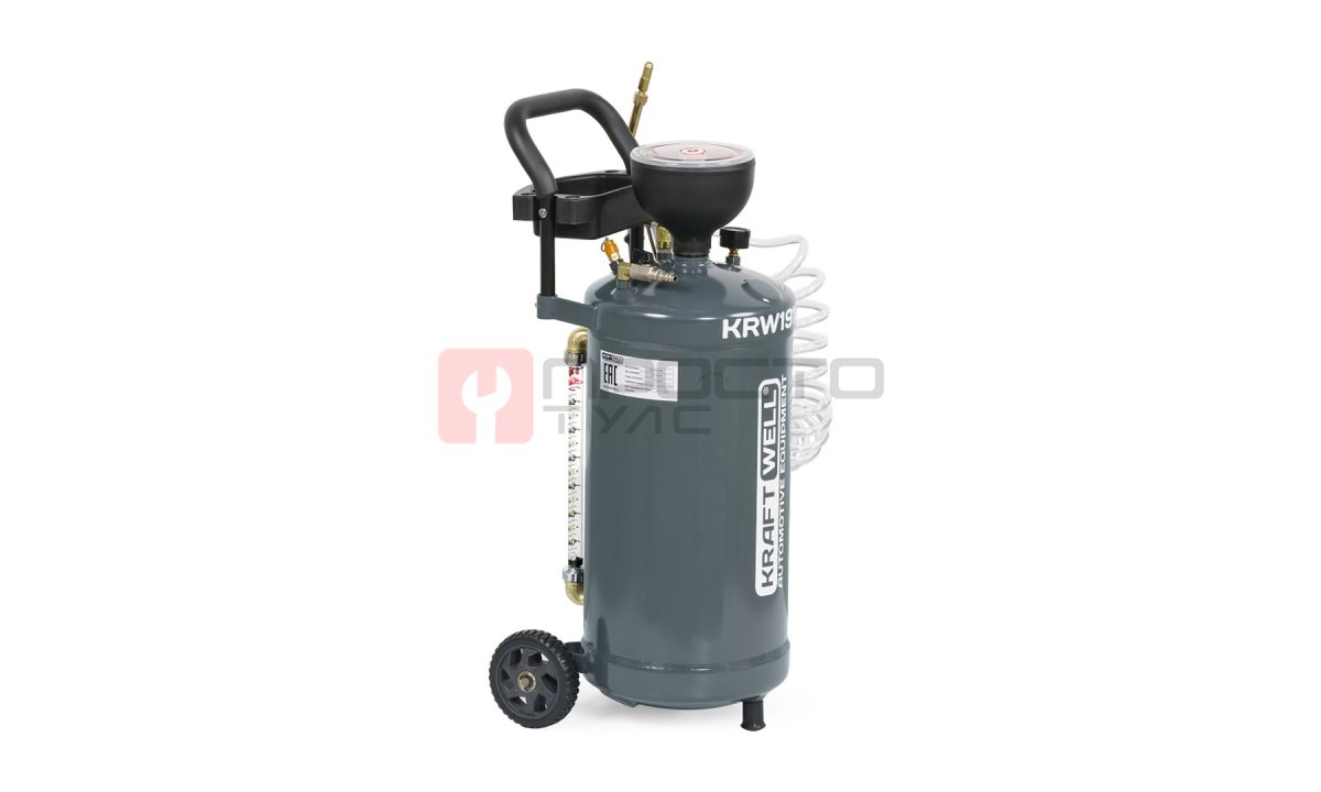  KraftWell KRW1910N Нагнетатель масла с пневмоприводом 30 л. (0)