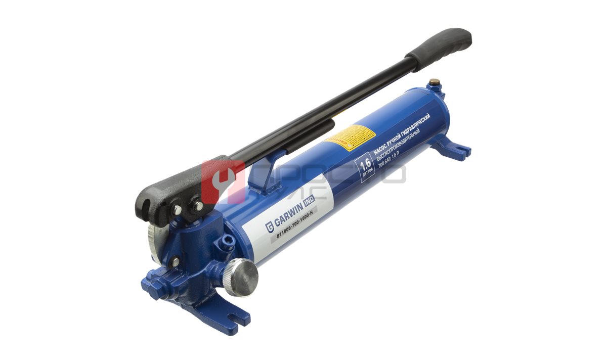  GARWIN INDUSTRIAL 811006-700-1600-H Насос ручной гидравлический высокопроизводительный 700 бар; 1,6 л (0)