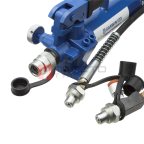 GARWIN INDUSTRIAL 811011-700-0500-K Насос ручной гидравлический с алюминиевым корпусом 700 бар; 0,5 л; комплект (манометр, рукав 1,5 м, кейс) (5)
