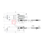  GARWIN INDUSTRIAL 811013-700-0850-38-P Насос ножной гидравлический с пневматическим приводом 700 бар; 0,85 л; 3/8