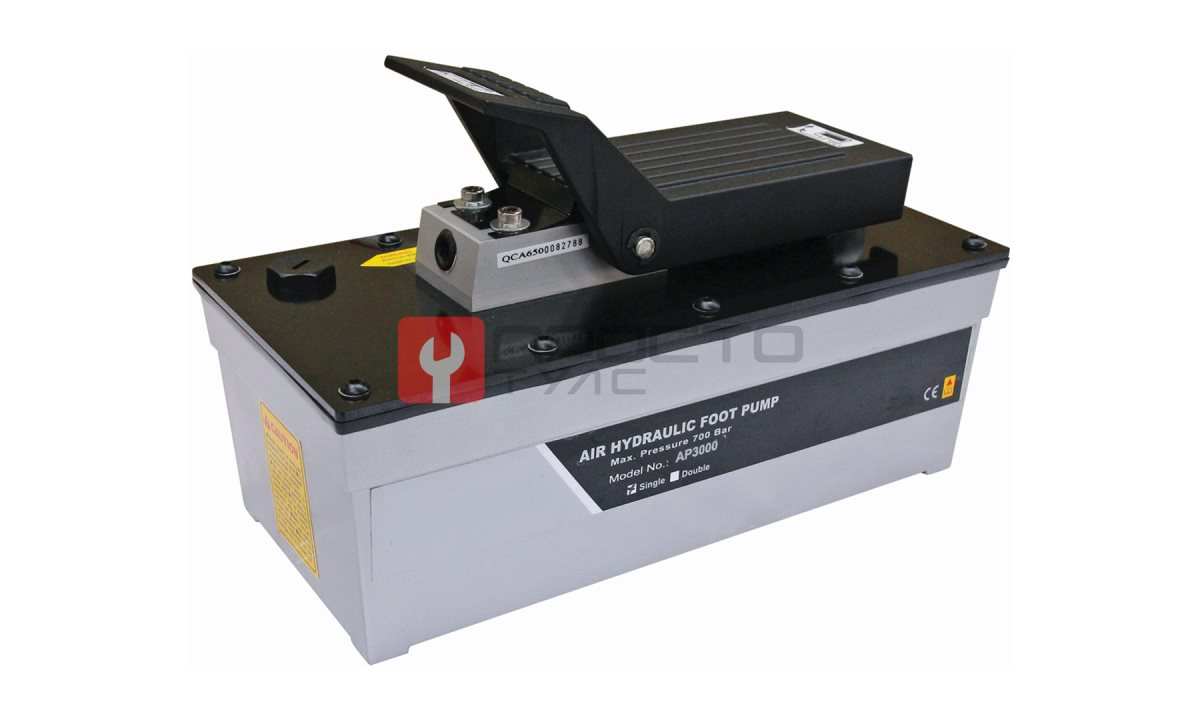  GARWIN INDUSTRIAL 811013-700-3000-P Насос ножной гидравлический с пневматическим приводом 700 бар; 3 л (0)