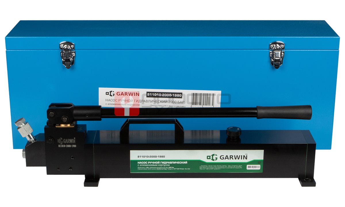  GARWIN PRO GHE-HP2000-1440 Насос ручной гидравлический с алюминиевым корпусом 2000 бар; 1,44 л (0)