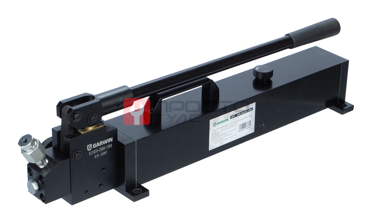  GARWIN PRO GHE-HP2000-1980 Насос ручной гидравлический с алюминиевым корпусом 2000 бар; 1,98 л (0)