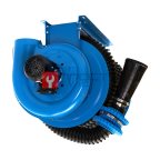  (CA500007610ABS55F) Катушка для удаления выхлопных газов ROSSVIK шланг 76мм*8м с вентилятором  (3)