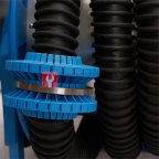  (CA50007608F) Катушка для удаления выхлопных газов ROSSVIK шланг 76мм*8м с вентилятором  (4)
