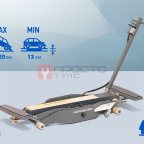  Подъемник мобильный мини, 1,5 т NORDBERG N636-1,5 мни (1)