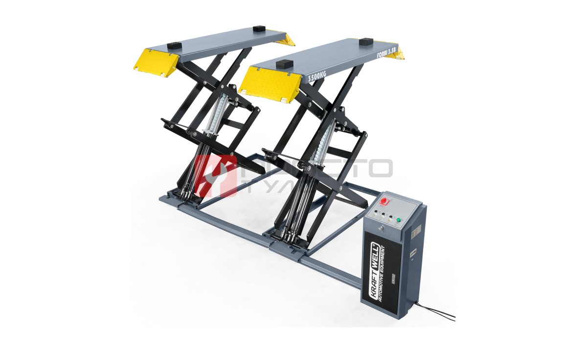  KraftWell FORBI 3.5B/220 Подъёмник комплект ножничный г/п 3,5 т. низкопрофильный (0)