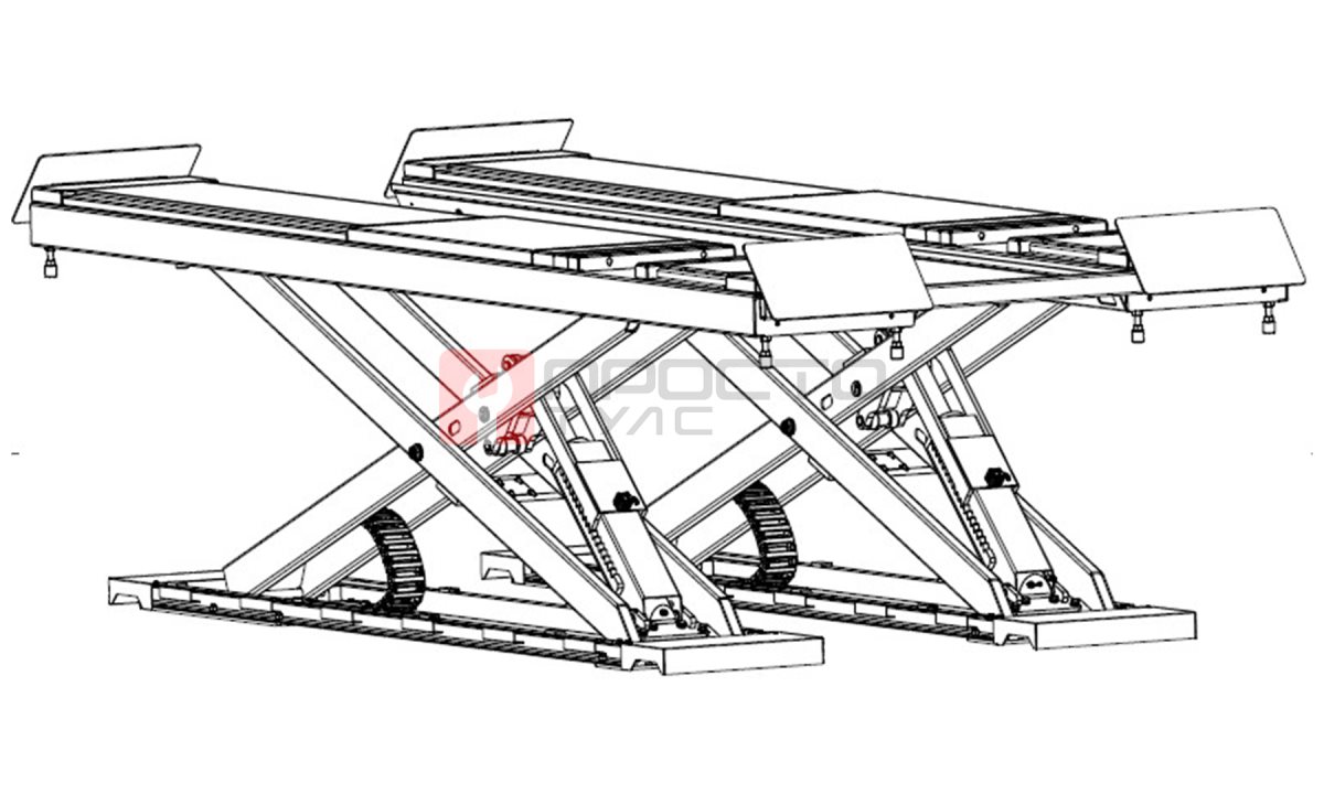  Подъёмник ножничный, г/п 5 т, Everlift HX50B.51L (0)