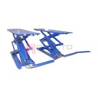  KraftWell KRW3FS_blue Подъемник ножничный короткий г/п 3000 кг.  напольный мни (0)