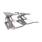  KraftWell KRW3FS/220 Подъемник ножничный короткий г/п 3000 кг.  напольный мни (0)