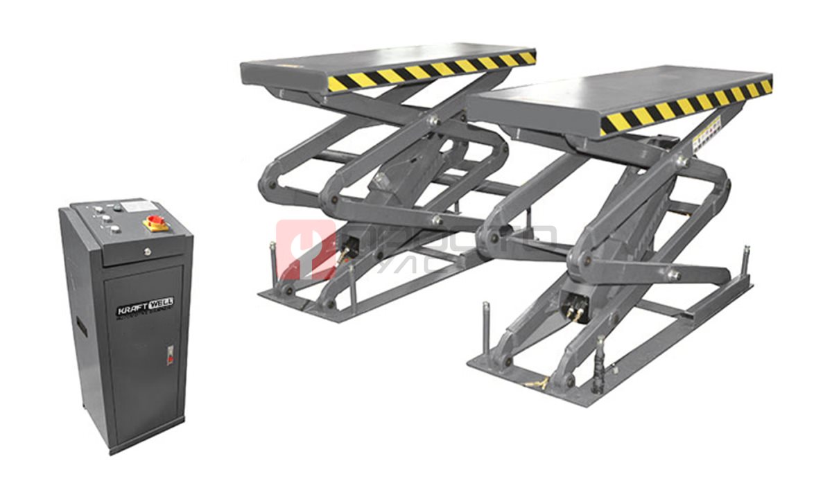  KraftWell KRW3.2U/220 Подъемник ножничный короткий г/п 3200 кг. заглубляемый (0)