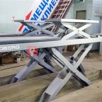  Подъемник ножничный для сх-разв 4,5т, 380В, 2 уровня (с авар. опусканием), синий NORDBERG N635-4,5B (4)
