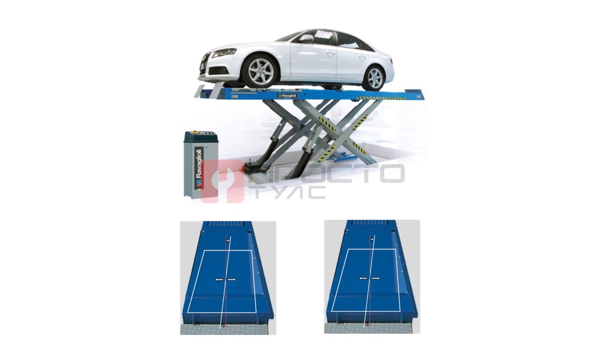 Подъемник ножничный, г/п 5 т, Ravaglioli RAV650N.2.55I (0)