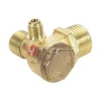  Клапан обратный  (правый) 1/2M-3/8M-1/8M мни (0)