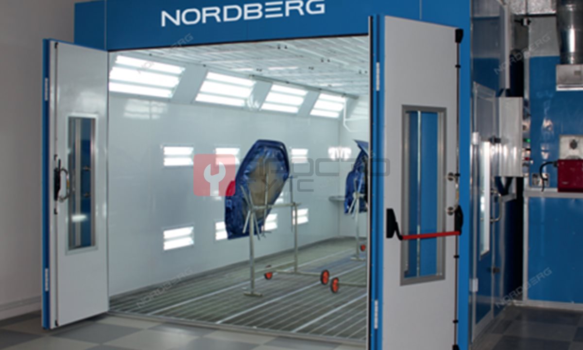  Окрасочно-сушильная камера NORDBERG LUX (горелка опционально) (0)