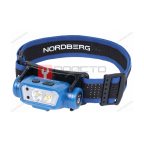  Фонарь светодиодный налобный, аккумуляторный, 3,7 В c датчиком движения NORDBERG 1953 мни (0)