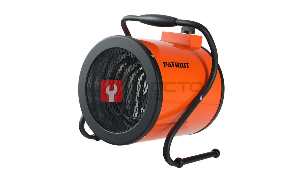  Тепловентилятор электрический PATRIOT PT-R 3,230В, нерж.ТЭН, шнур с евровилкой. (0)