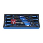  Набор отверток шлицевых в ложементе, 8 предметов NORDBERG 301008T (2)