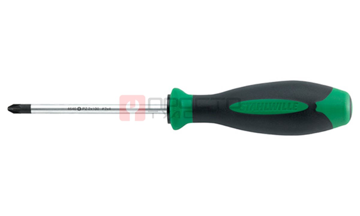  Крестообразная отвертка DRALL+ PZ 3, STAHLWILLE, 46401003, 4640 (0)
