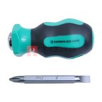  GARWIN PRO 634800 Отвертка короткая переставная SL6.0/PH2 мни (0)