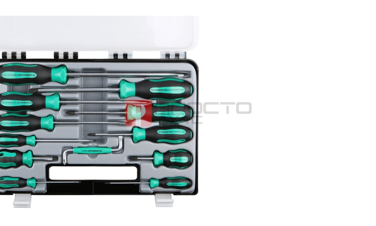  GARWIN PRO 636025 Набор отверток профессиональных 12 предметов (1)