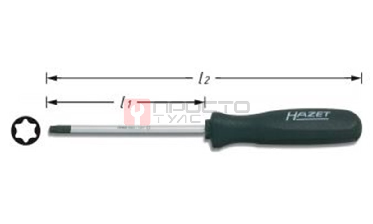  HAZET Отвертка TORX 803-T40 (0)