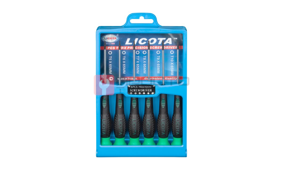  Licota ASD-168K02 Набор отверток Torx для точной механики 6пр. (0)