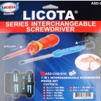  Licota ASD-CHS101K Набор отвертка со сменными вставками 7 в 1 (2)