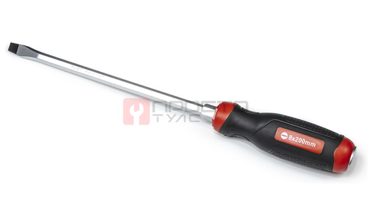  Отвертка шлицевая силовая SL8х200 CS-30.6.4 (0)