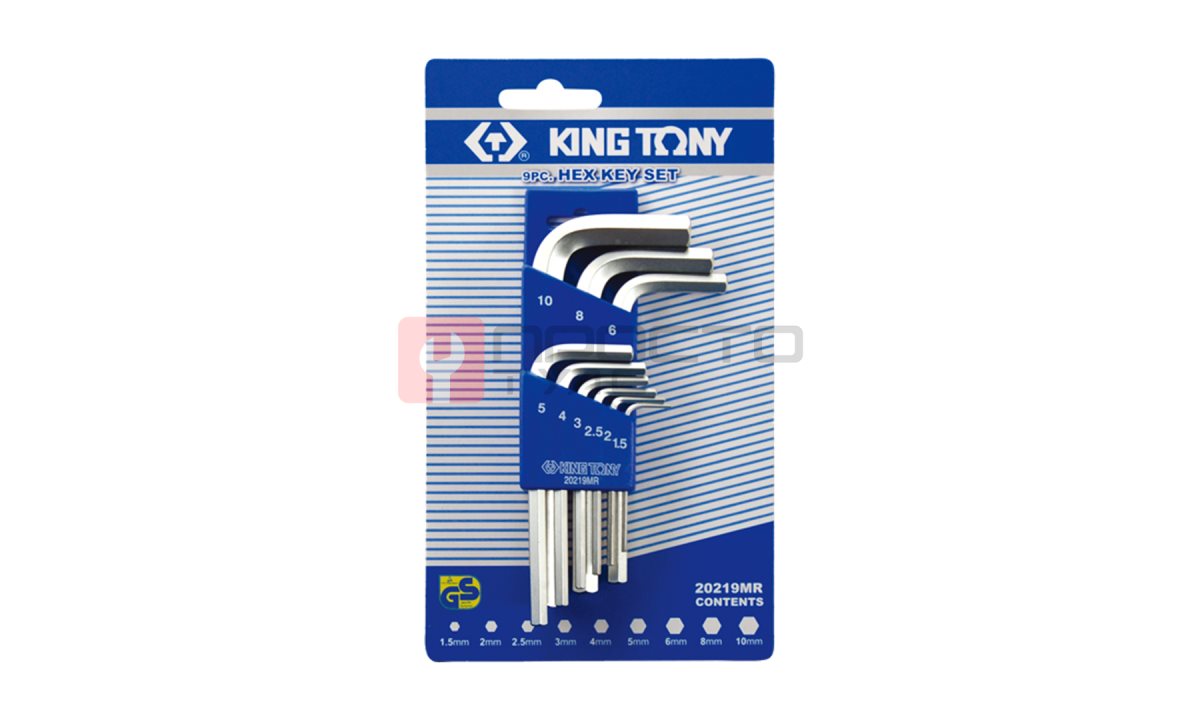  Комплект шестигранников KINGTONY 20219MR (0)