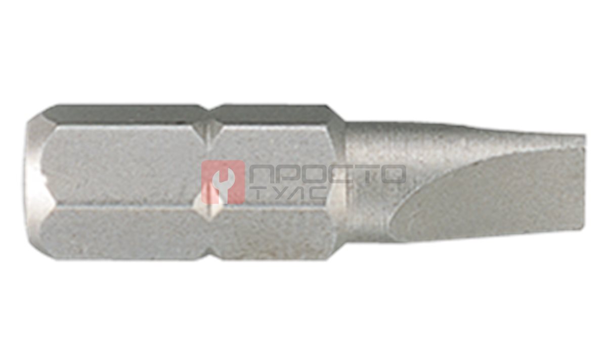 Насадка (бита) KING TONY 102506S1 slotted 1/4
