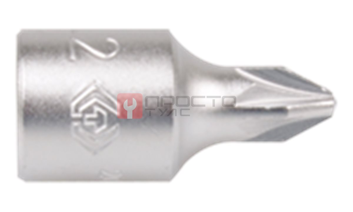  Насадка (бита) торцевая  KING TONY 201801X Pozidriv 1/4” L=25мм PZ2 (0)