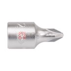  Насадка (бита) торцевая  KING TONY 201801X Pozidriv 1/4” L=25мм PZ2 мни (0)