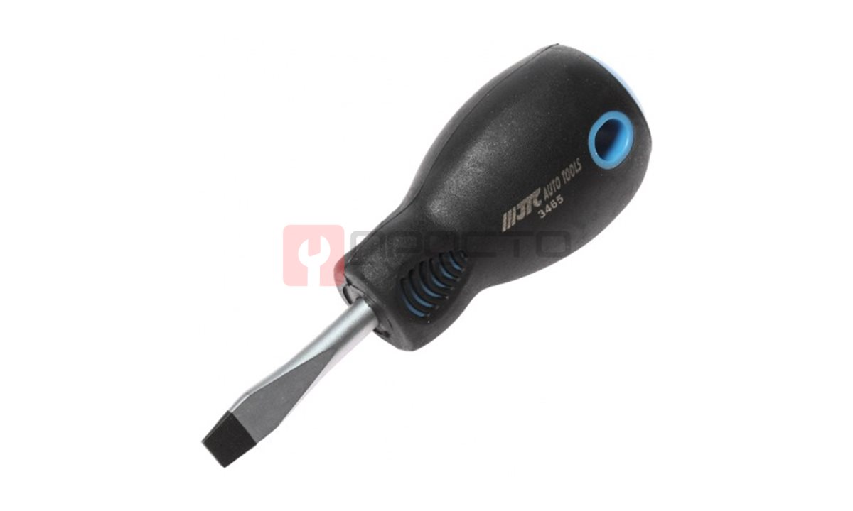  Отвертка шлицевая SL 6.5х38мм JTC-3465 (0)