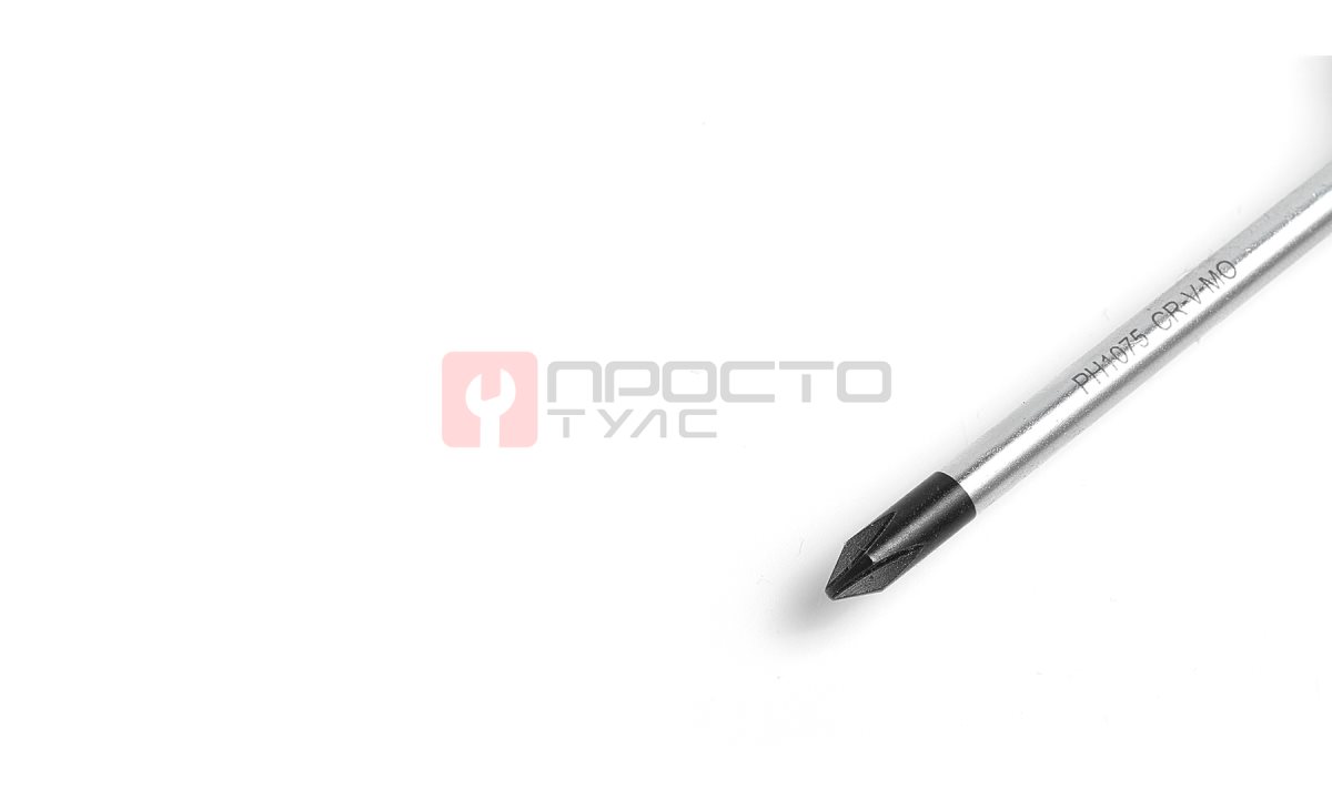  PH1075 Отвертка крестовая ROSSVIK PH1*75мм (0)