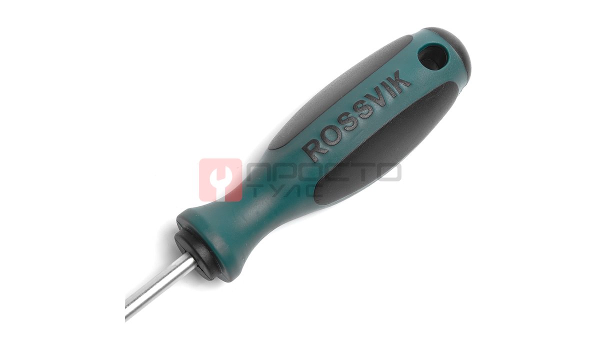  PH1075 Отвертка крестовая ROSSVIK PH1*75мм (1)
