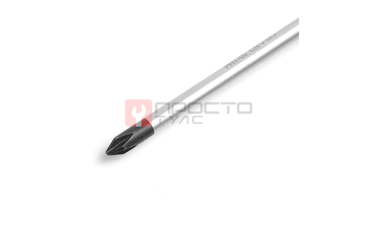  PH1100 Отвертка крестовая ROSSVIK PH1*100мм (0)