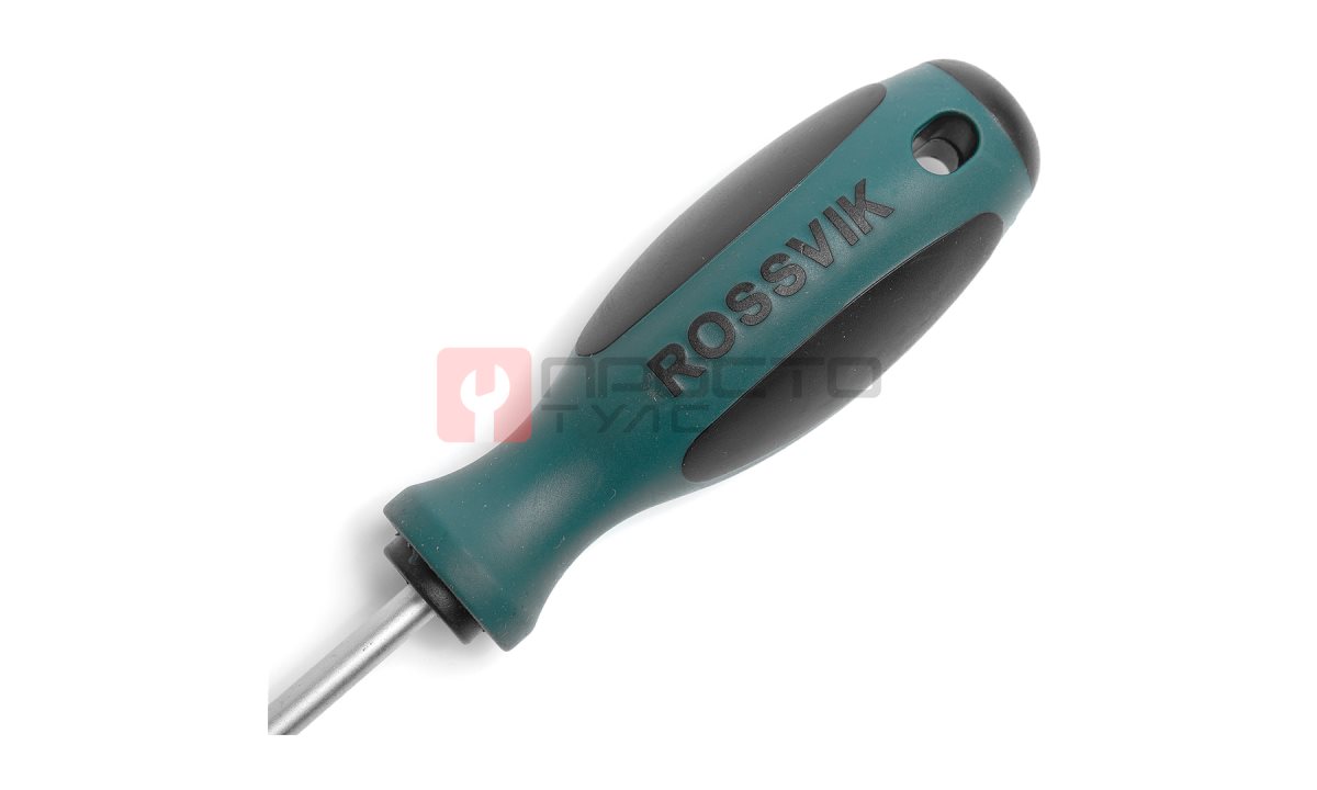  PH2100 Отвертка крестовая ROSSVIK PH2*100мм (1)
